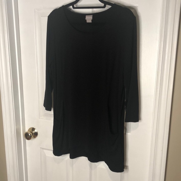 Chico's Tops - Black Chicos tunic with pockets